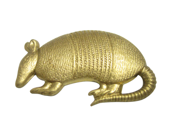 Gold Toned Armadillo Magnet