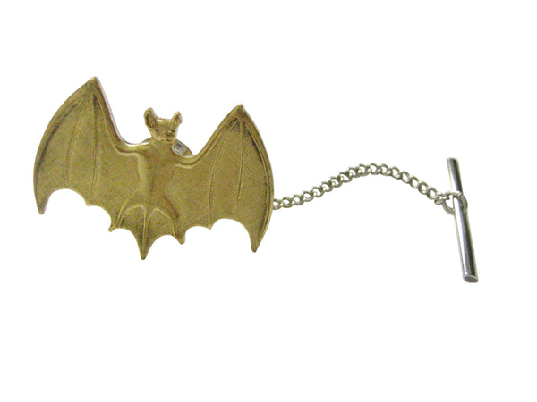 Gold Toned Bat Tie Tack