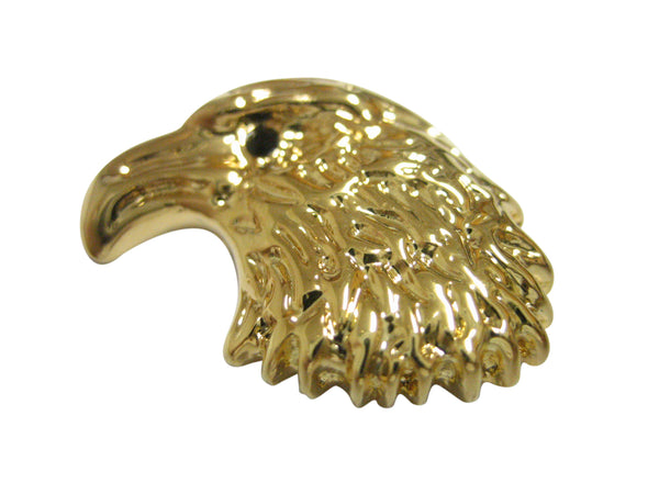 Gold Toned Eagle Bird Head Pendant Magnet
