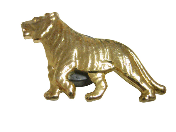 Gold Toned Tiger Magnet