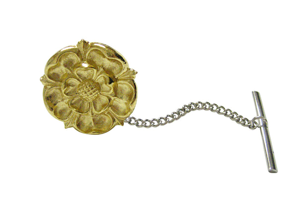 Gold Toned Tudor Rose Tie Tack