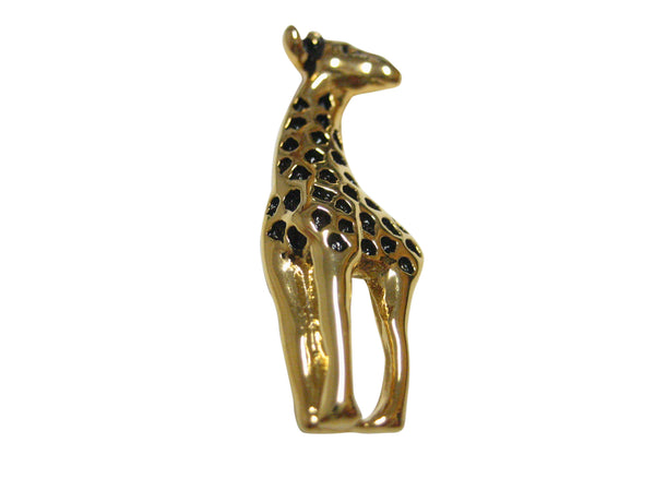 Gold and Black Toned Giraffe Magnet
