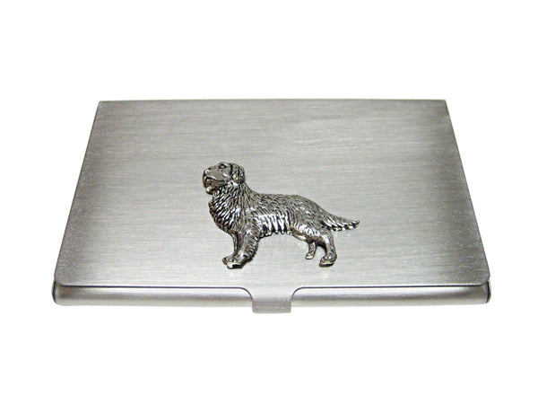 Golden Retriever Dog Business Card Holder