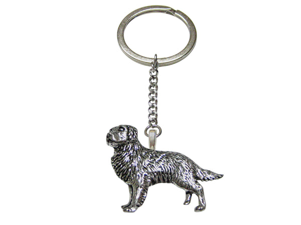 Golden Retriever Dog Pendant Keychain