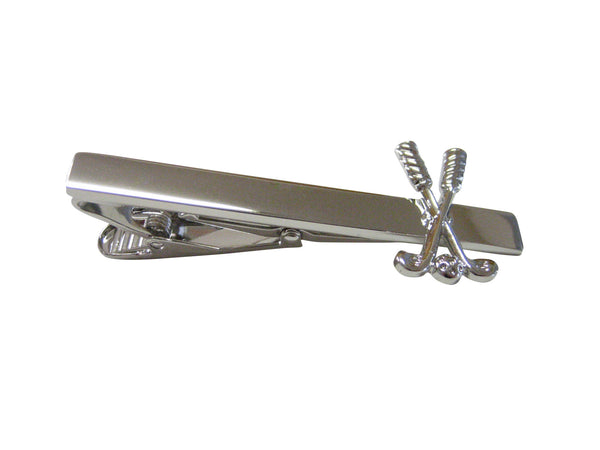 Crossing Golf Clubs Tie Clips