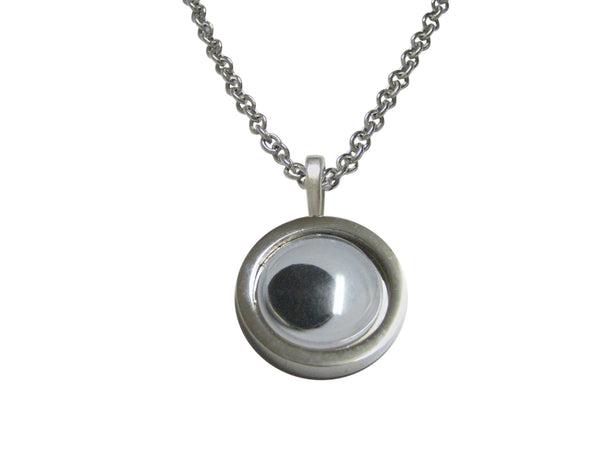 Googly Eye Pendant Necklace