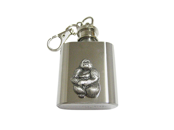 Gorilla 1 Oz. Stainless Steel Key Chain Flask