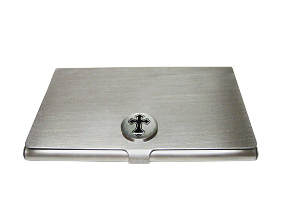 Gothic Cross Business Card Holder