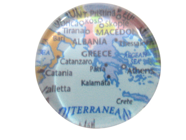 Greece Map Pendant Magnet
