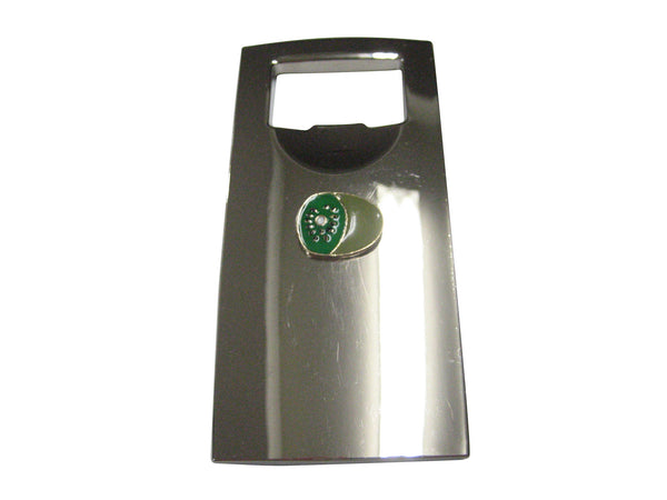 Green Kiwi Fruit Bottle Opener