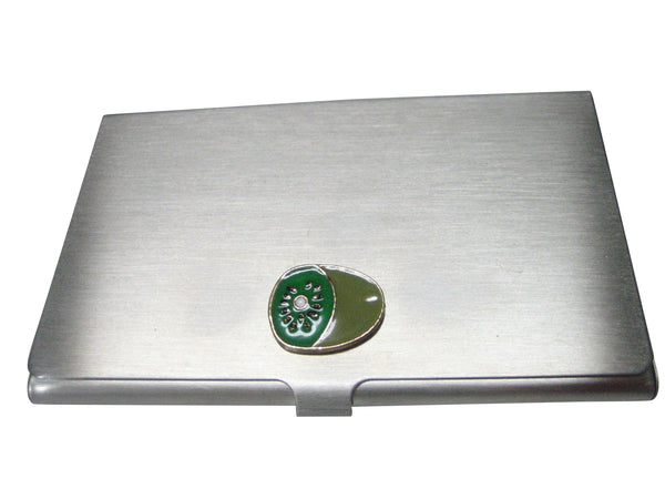 Green Kiwi Fruit Business Card Holder
