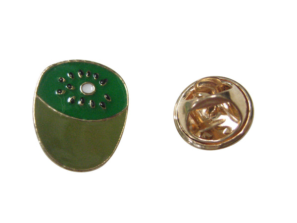 Green Kiwi Fruit Lapel Pin