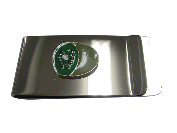 Green Kiwi Fruit Money Clip