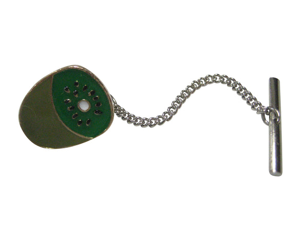 Green Kiwi Fruit Tie Tack