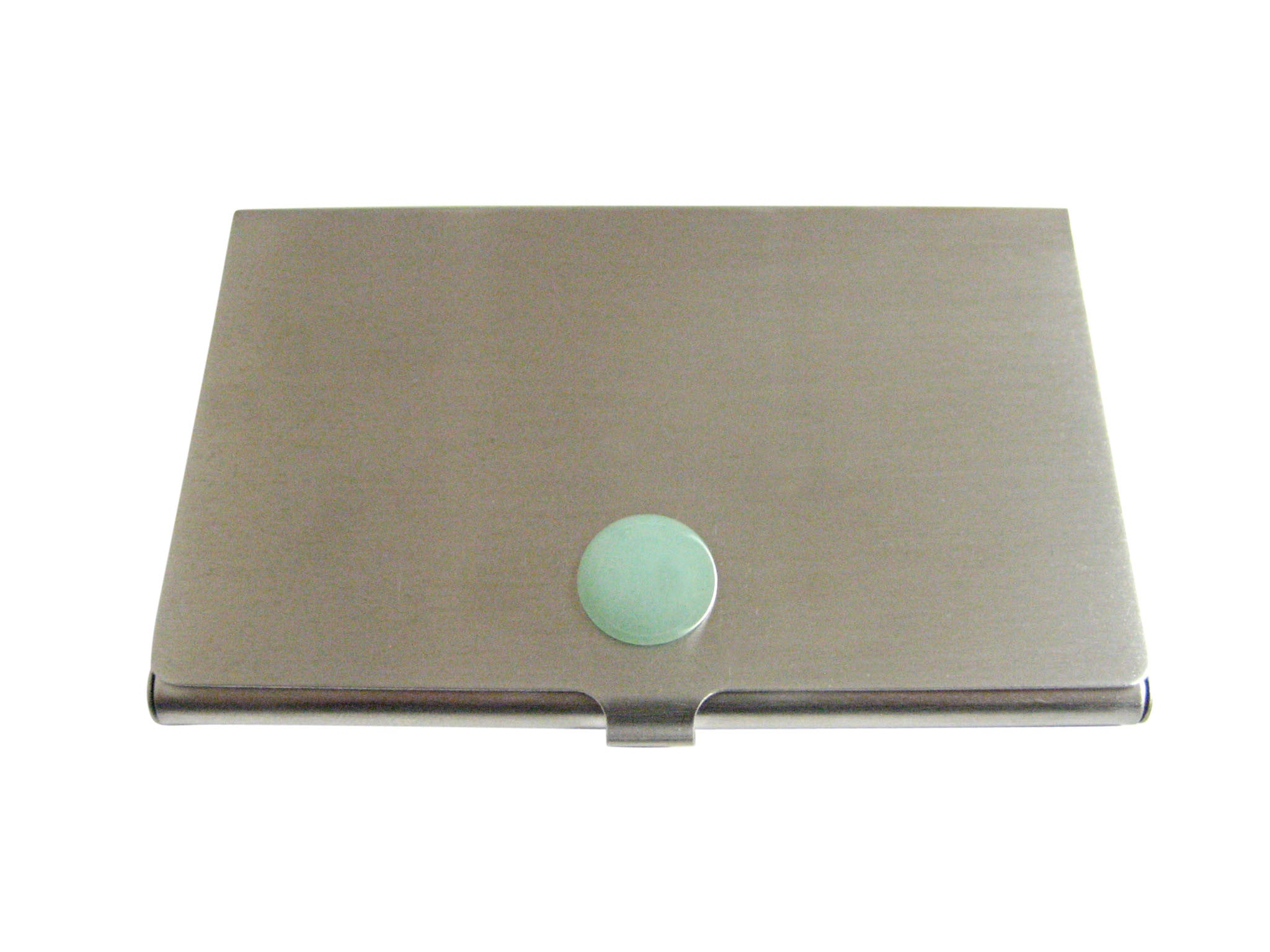 Green Aventurine Gemstone Business Card Holder
