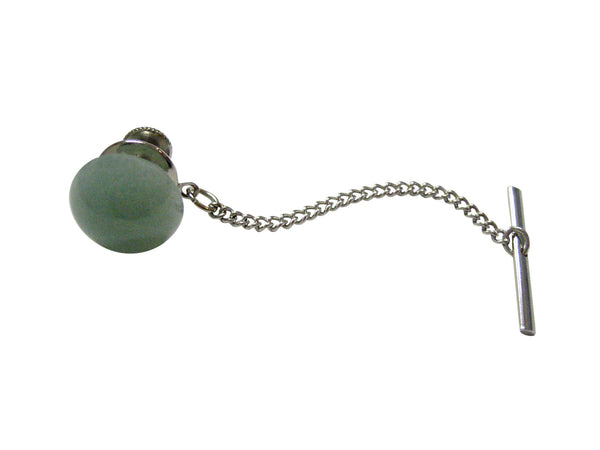 Green Aventurine Gemstone Tie Tack