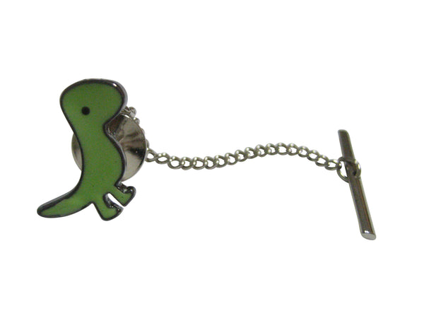 Green Dinosaur Tie Tack