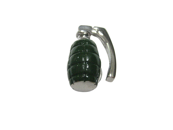 Green Toned Grenade Magnet