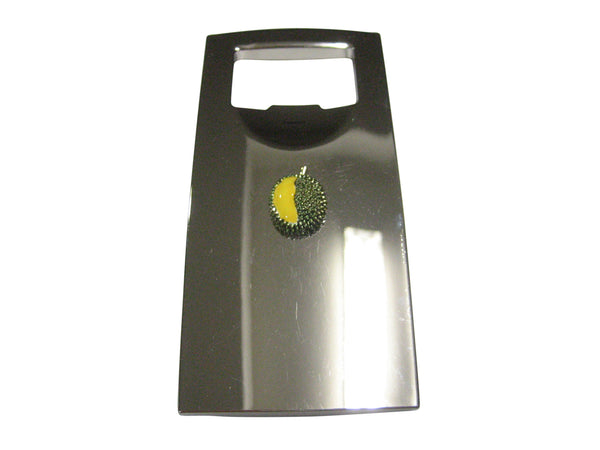 Green and Yellow Toned Durian Fruit Bottle Opener