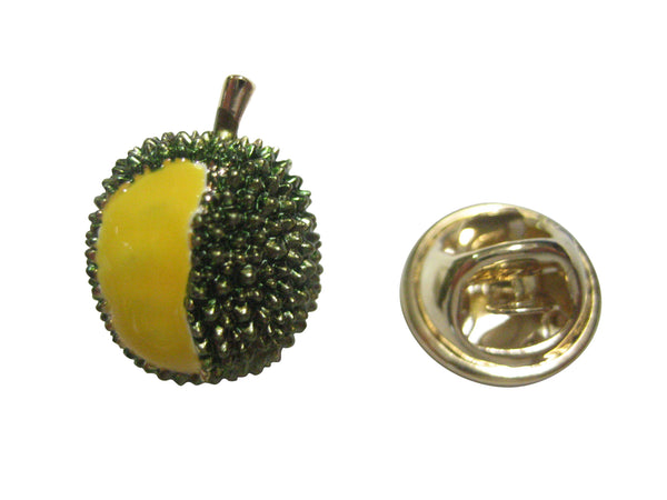 Green and Yellow Toned Durian Fruit Lapel Pin