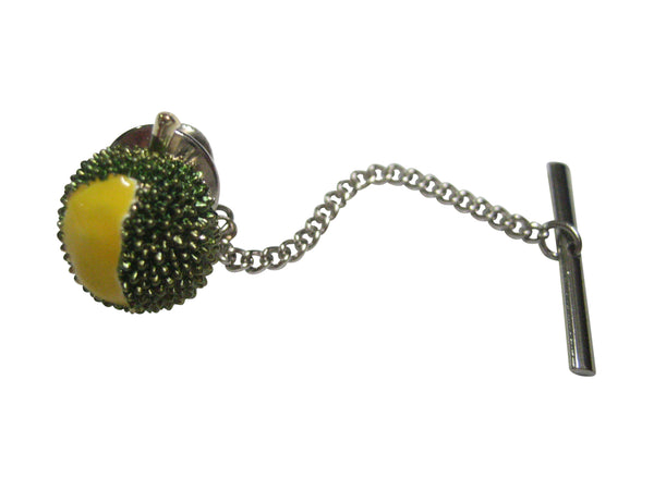 Green and Yellow Toned Durian Fruit Tie Tack