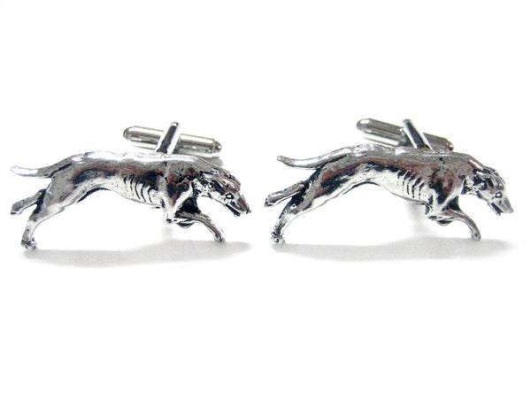 Greyhound Dog Cufflinks