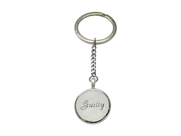 Guilty Law Pendant Keychain