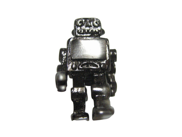 Gunmetal Toned Retro Robot Magnet