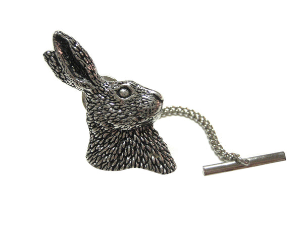 Hare Rabbit Head Tie Tack