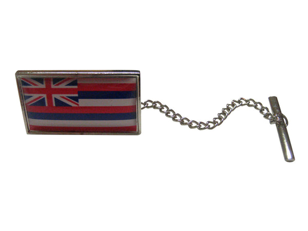 Hawaii Flag Design Tie Tack