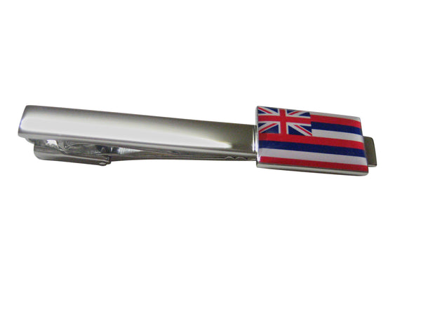 Hawaii State Flag Square Tie Clip