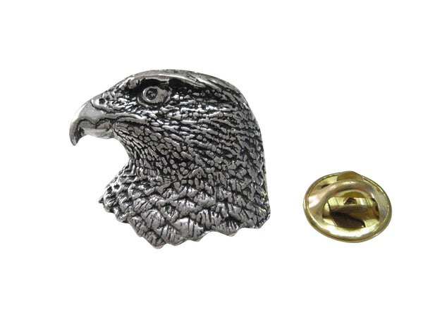 Hawk Bird Head Lapel Pin