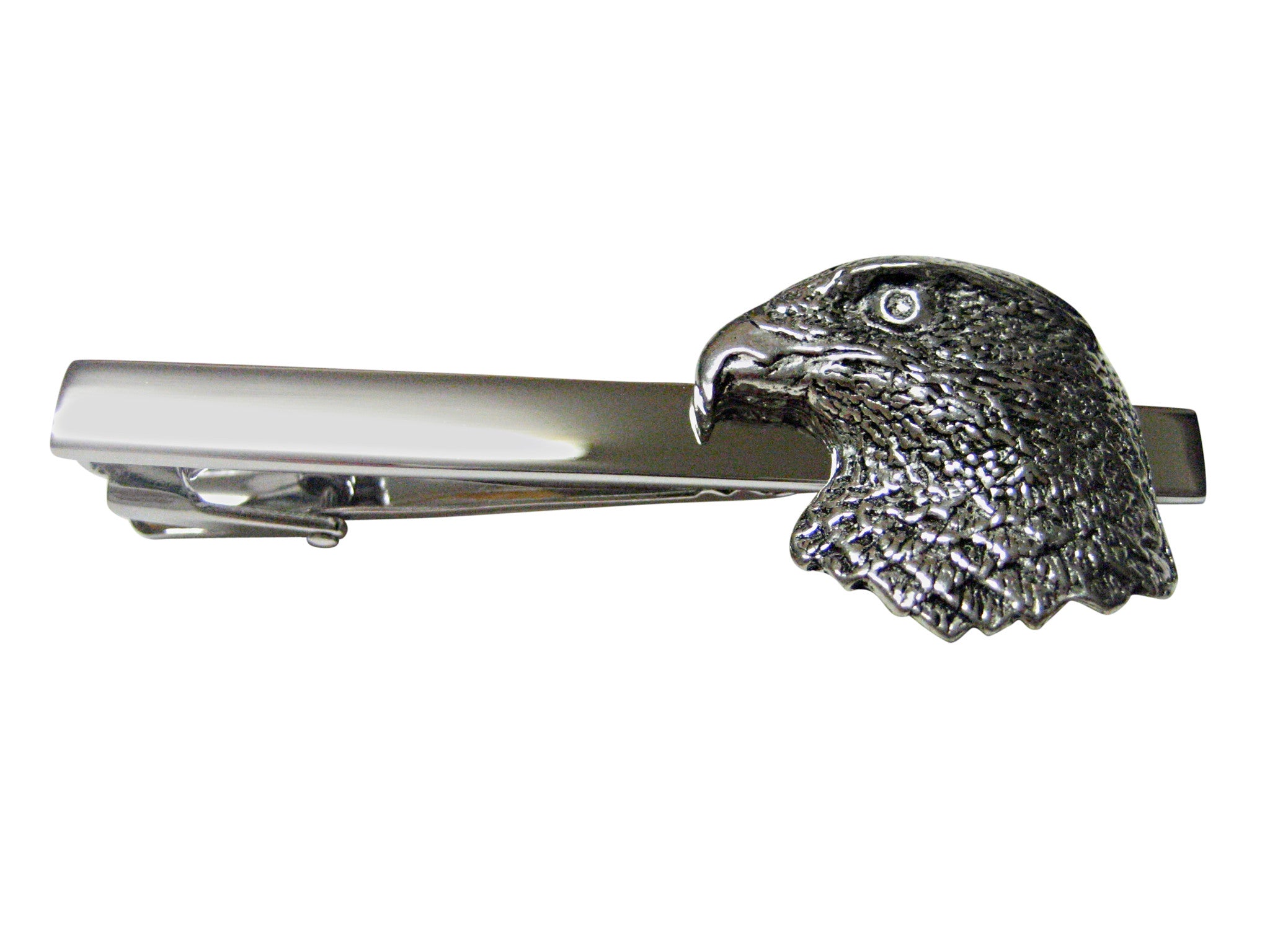 Hawk Bird Head Square Tie Clip