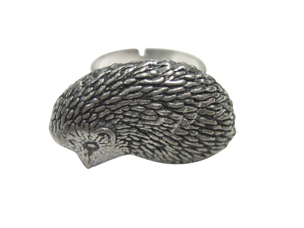 Hedgehog Adjustable Size Fashion Ring