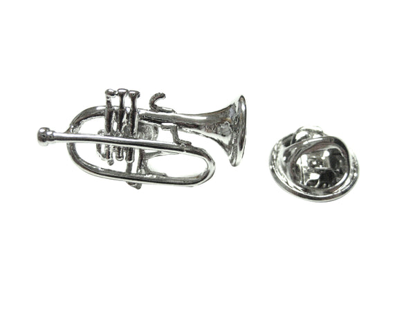 Highly Detailed Trumpet Musical Instrument Lapel PinHighly Detailed Trumpet Musical Instrument Lapel Pin