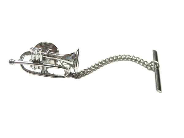 Highly Detailed Trumpet Musical Instrument Tie Tack