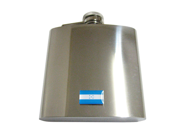 Honduras Flag 6 Oz. Stainless Steel Flask