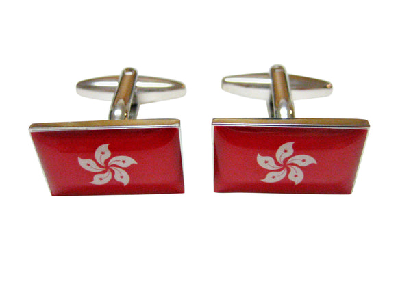 Hong Kong Flag Cufflinks