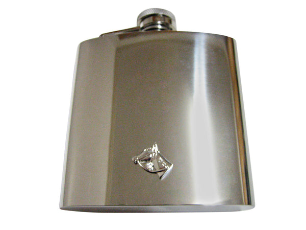Horse Head 6 Oz. Stainless Steel Flask