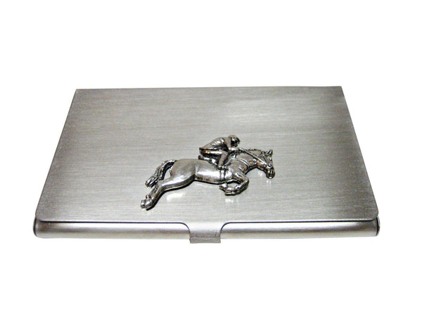 Horse Racing Jockey Business Card Holder