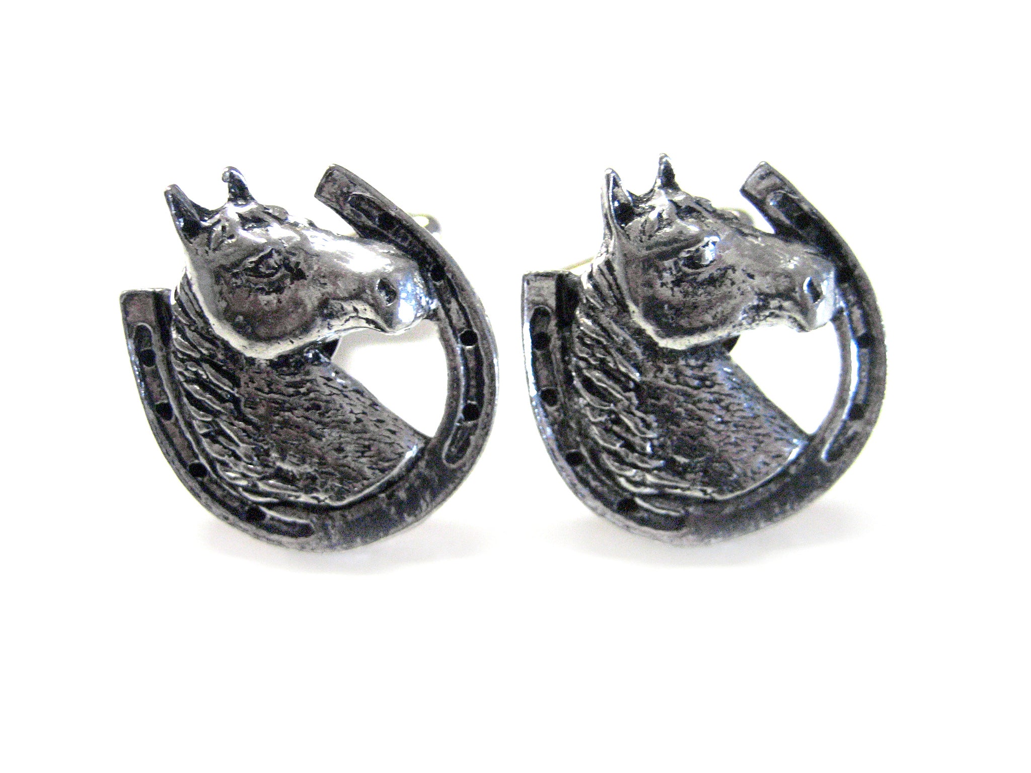 Horse and Horseshoe Cufflinks