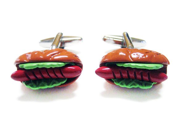 Hot Dog Cufflinks