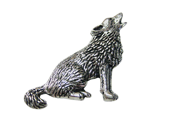Howling Wolf Magnet
