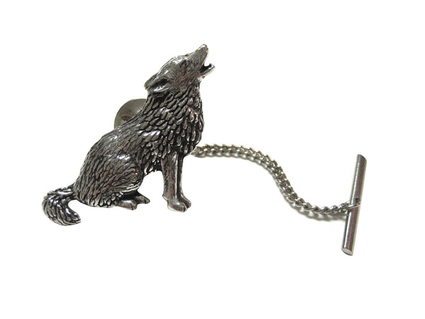 Howling Wolf Tie Tack