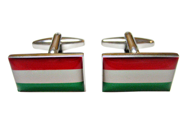 Hungary Flag Cufflinks