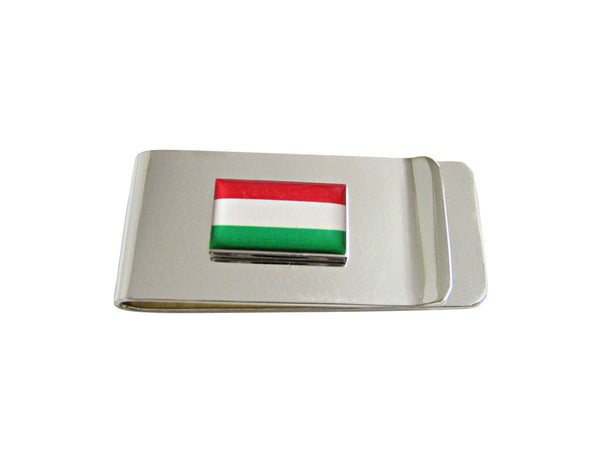 Hungary Flag Pendant Money Clip