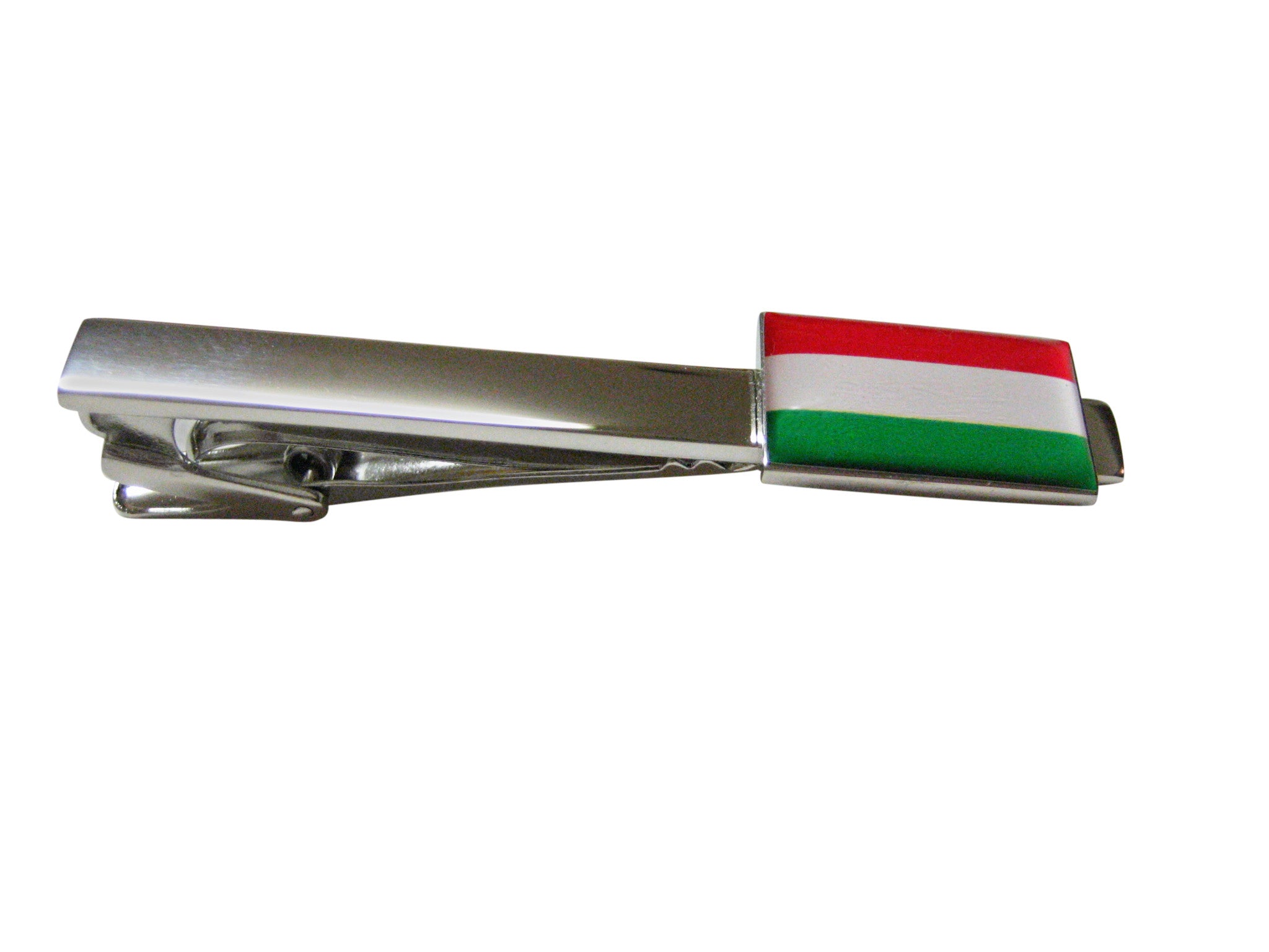 Hungary Flag Square Tie Clip