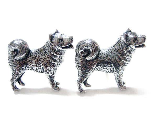 Husky Dog Cufflinks