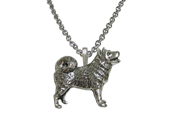 Husky Dog Pendant Necklace