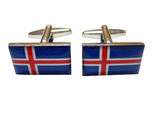 Iceland Flag Cufflinks